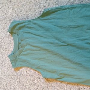 Green Slim Tank Dress Size M